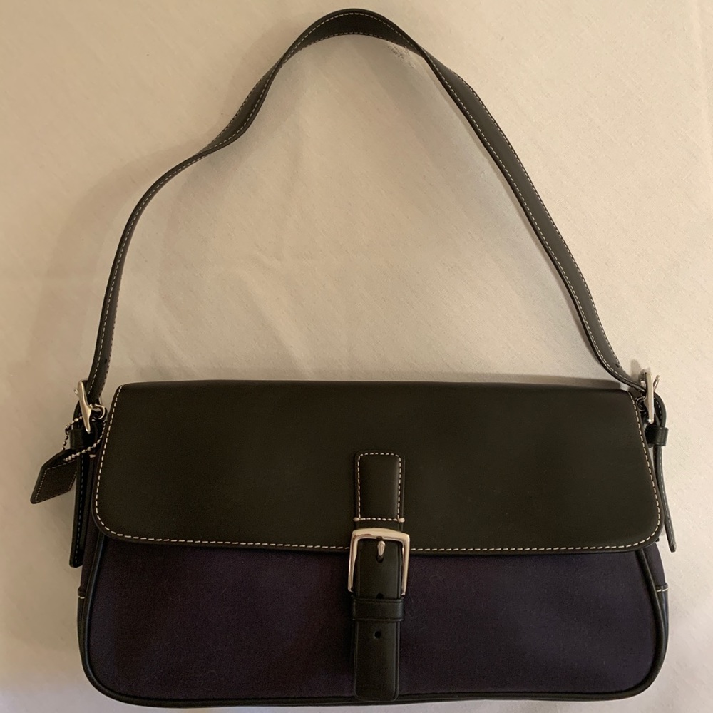 COACH black shoulder bag